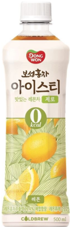 Dongwon Ice Tea Zero Lemon 500ml