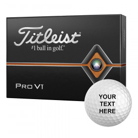 Titleist 2019 Pro V1 Personalized Golf Balls