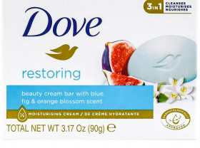 DOVE SOAP 90G 48/CS RESTORING BLUE FIG-54894